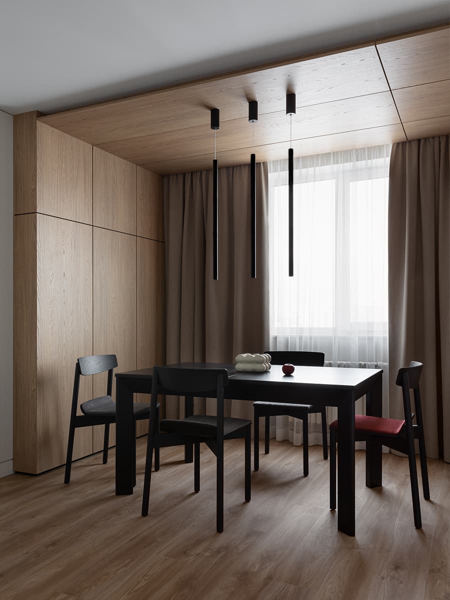 Обволакивающий интерьер квартиры для семьи из Екатеринбурга — проект Полины Караванской