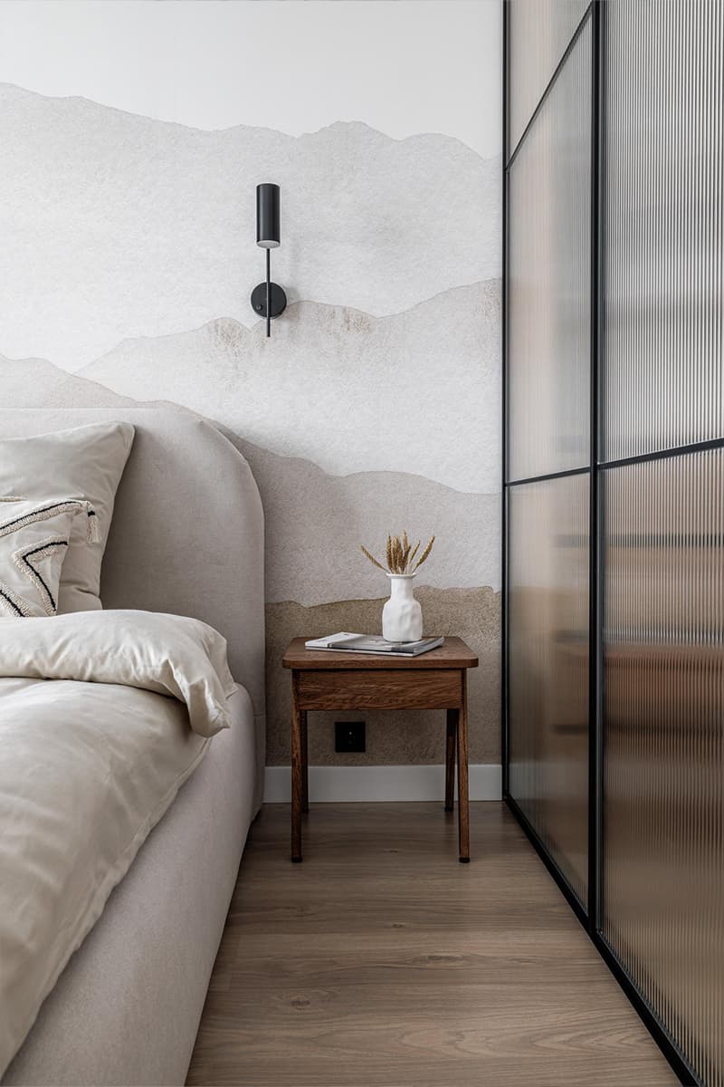 Сдержанный интерьер квартиры для молодой пары — проект Елизаветы Краснопёровой