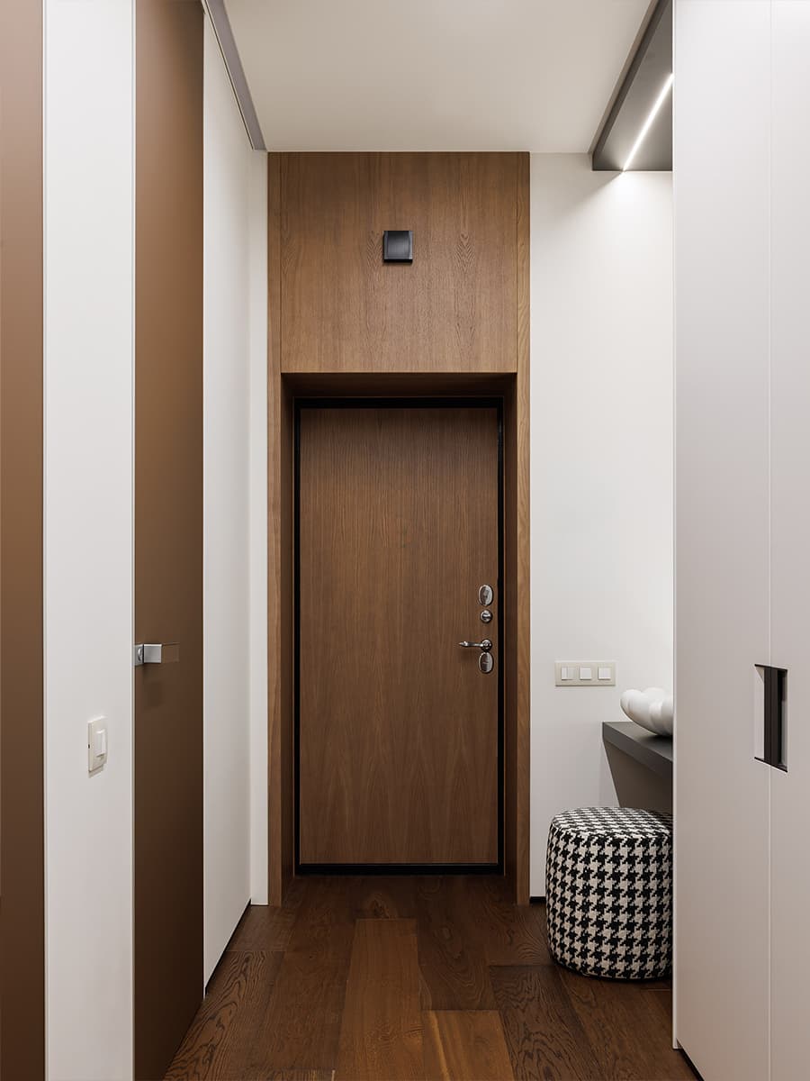 Теплый интерьер «отпускной» квартиры в Калининграде — проект Татьяны Генне