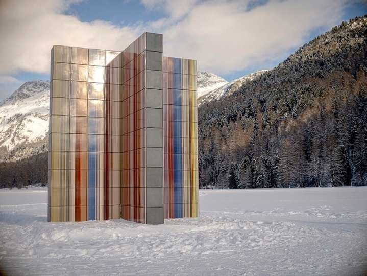 В Швейцарии установили инсталляцию Герхарда Рихтера