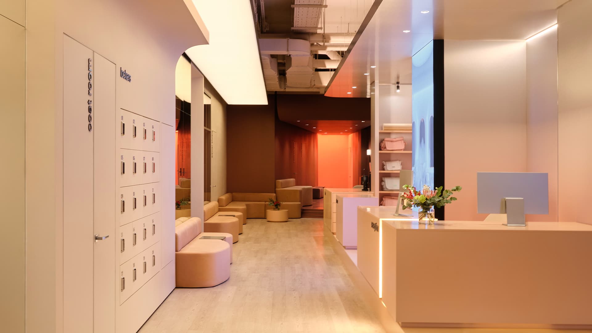 «Новая женственность» в интерьере московского фитнес-клуба — проект KIDZ