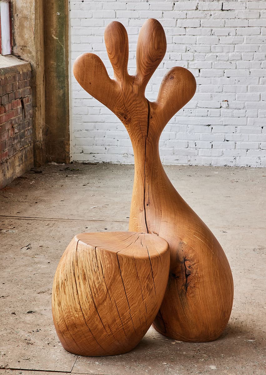 Красота природных фактур в объектах Аарона Порица