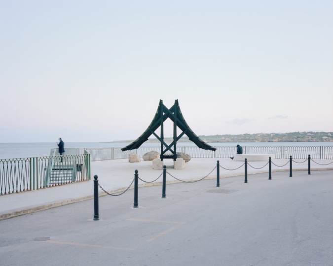 Leopold Banchini Architects построили общественный павильон на Сицилии