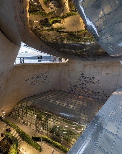 Snøhetta спроектировала станцию метро в Эр-Рияде