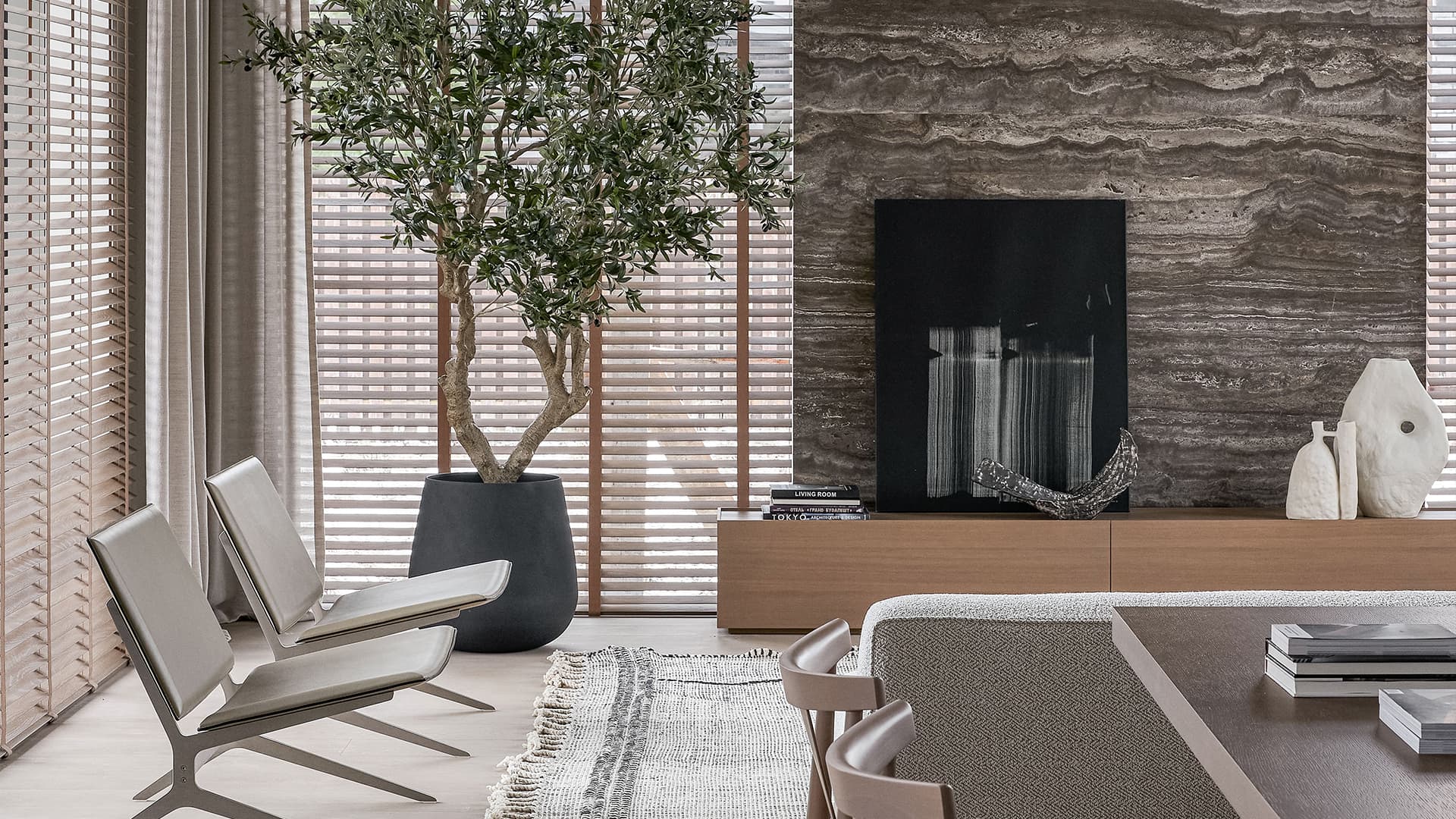 Умиротворяющий интерьер семейного коттеджа в Подмосковье — проект студии Zeworkroom