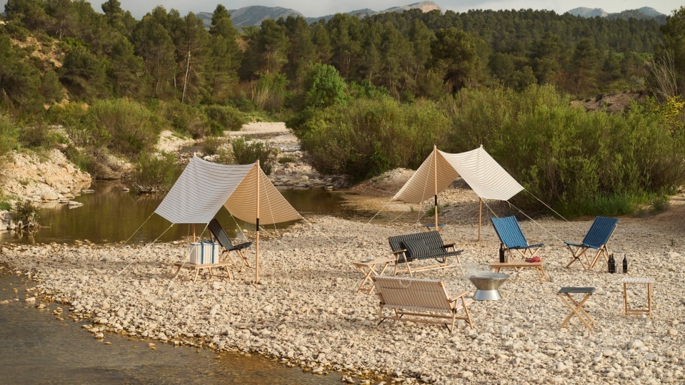 Hay и Джаспер Моррисон представили коллекцию кемпинговой мебели