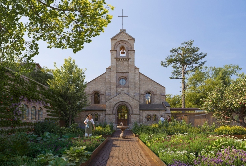 Foster + Partners хотят превратить часовню в Оксфорде в ресторан