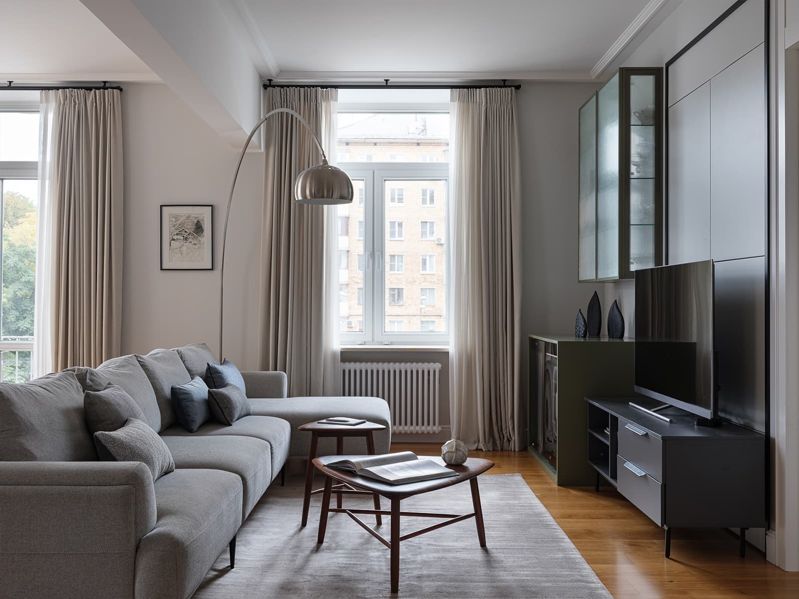 Практичный интерьер квартиры в сталинке — проект Марины Ярмаркиной