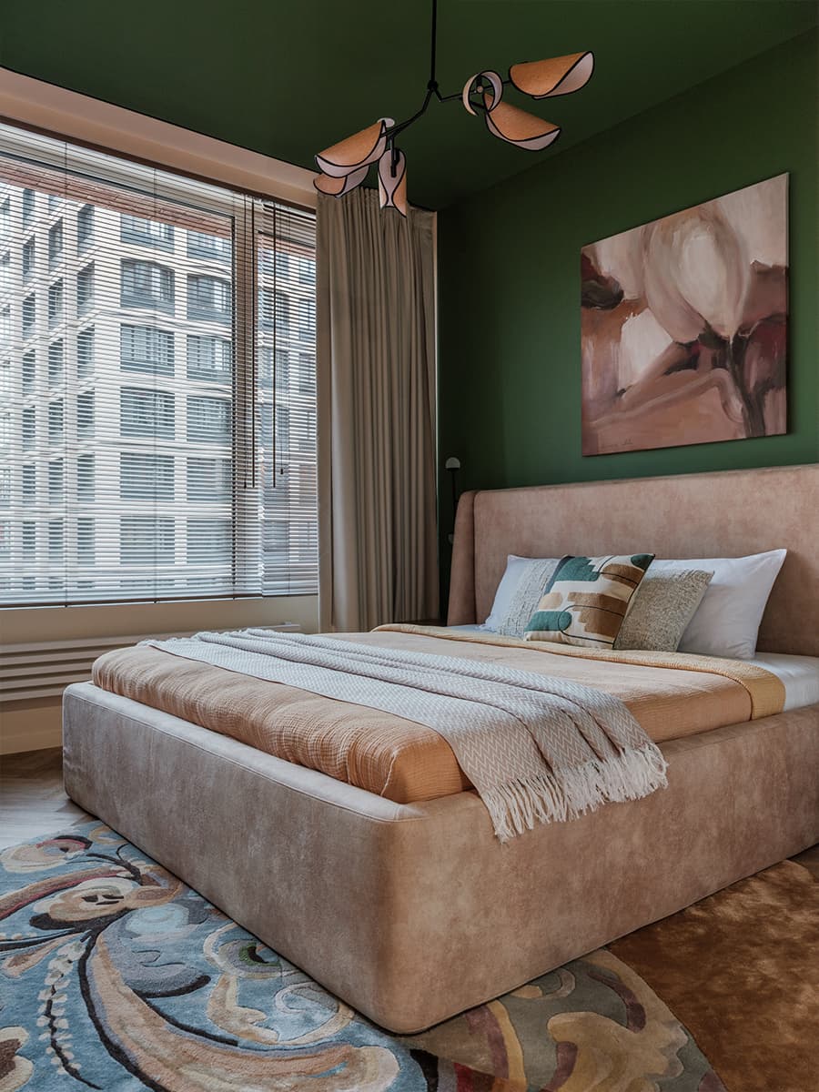 Плитка терраццо и авторские картины в интерьере для творческой семьи — проект Артема Тулупова