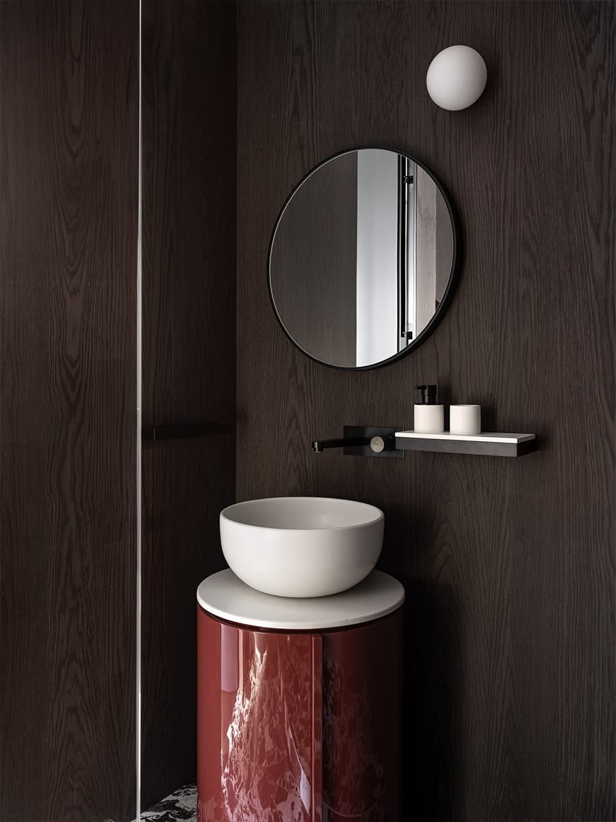 Жизнерадостный интерьер квартиры с многофункциональной гостиной — проект MEDIANA Interiors