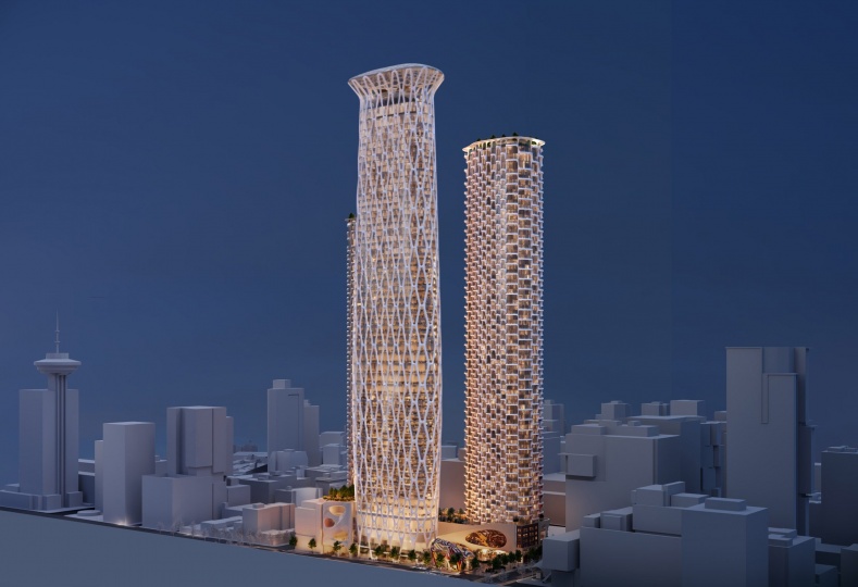 Henriquez Partners Architects построят самый высокий небоскреб в Ванкувере