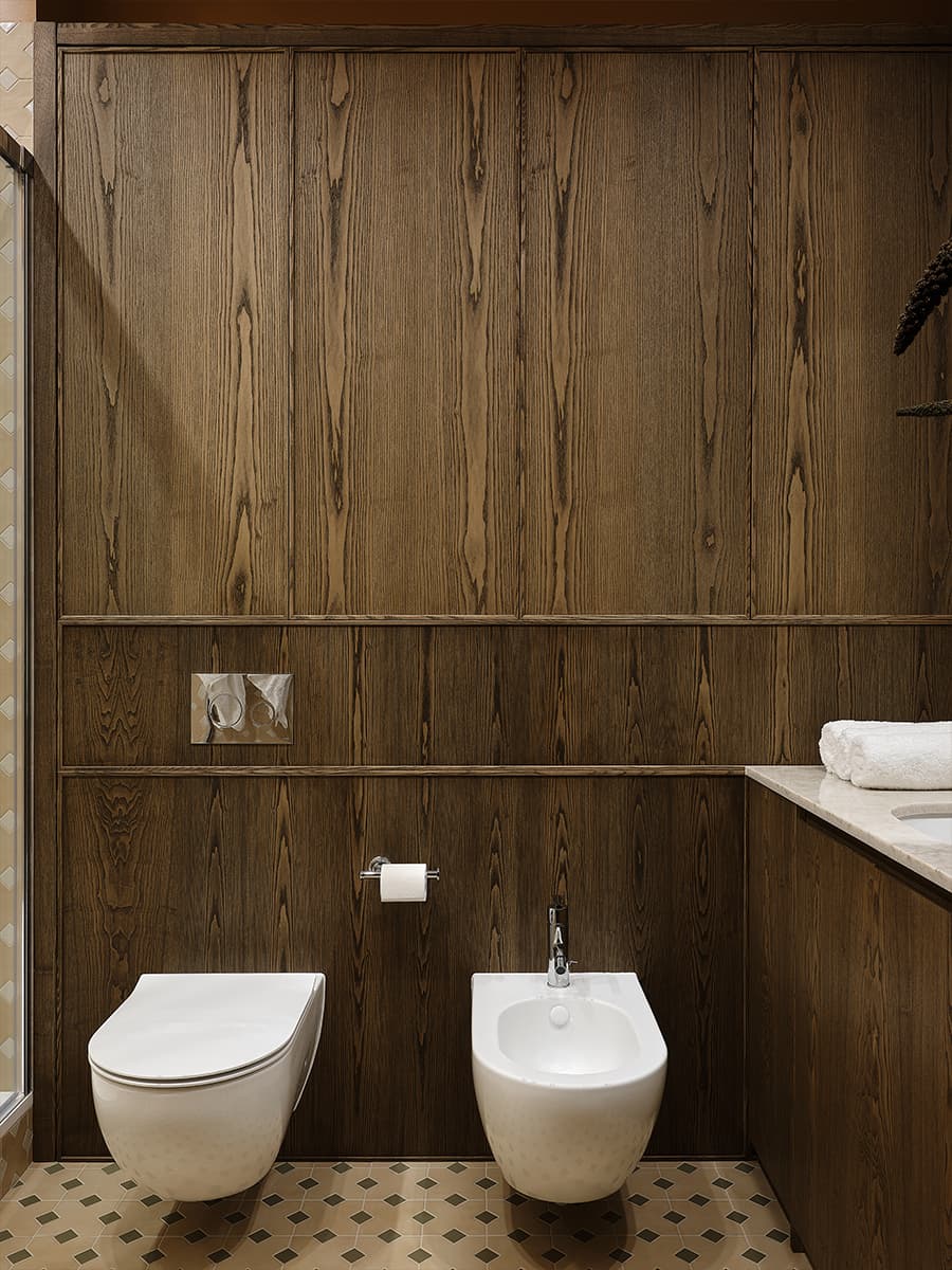 Колоритный интерьер квартиры с винтажными деталями — проект студии дизайна и декора MISURA HOME