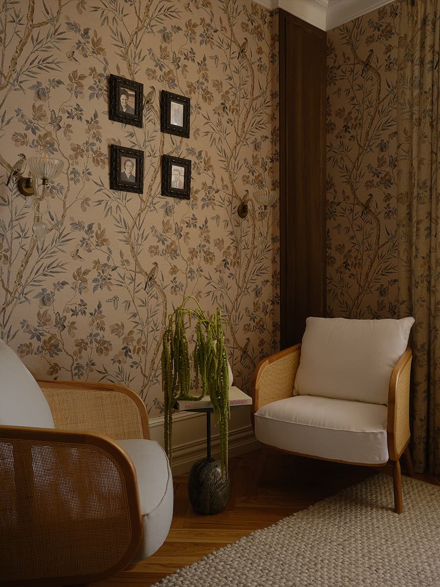 Колоритный интерьер квартиры с винтажными деталями — проект студии дизайна и декора MISURA HOME