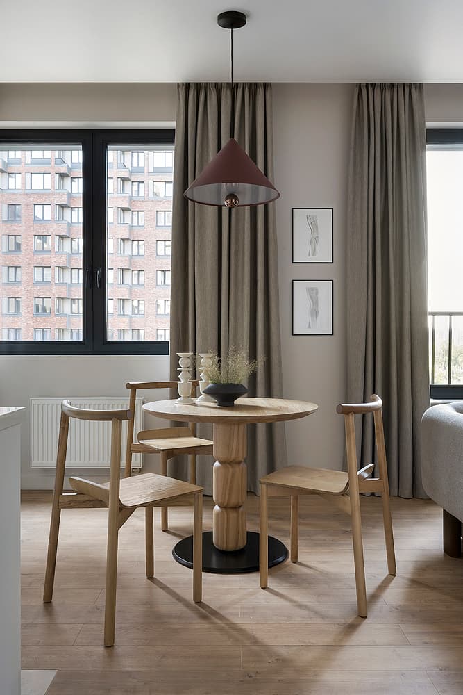 Геометрические панно и отсылки к африканскому искусству в интерьере квартиры — проект Екатерины Владимировой