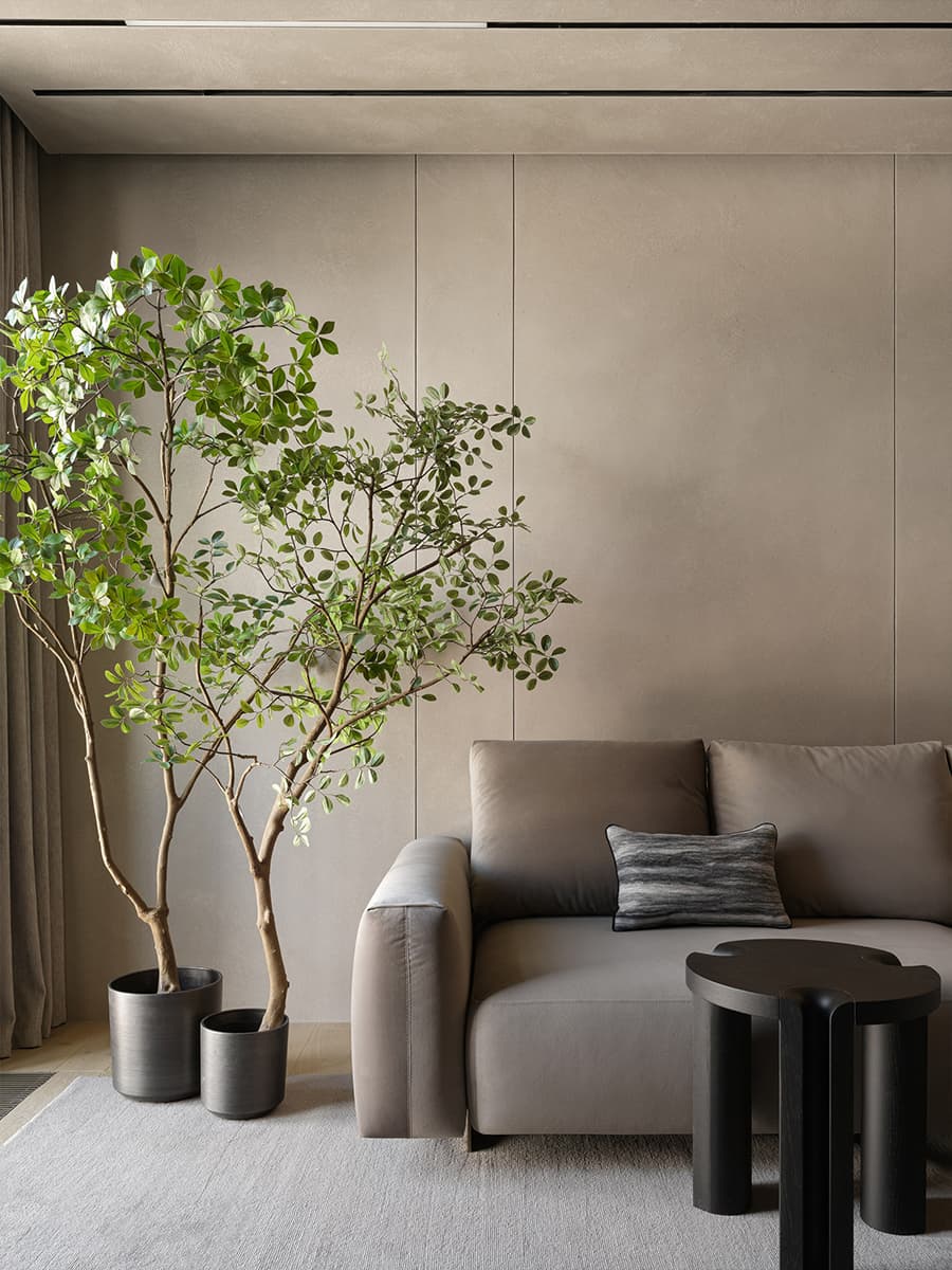 Теплые тона в интерьере бутиковой квартиры — проект архитектурной студии A&ES