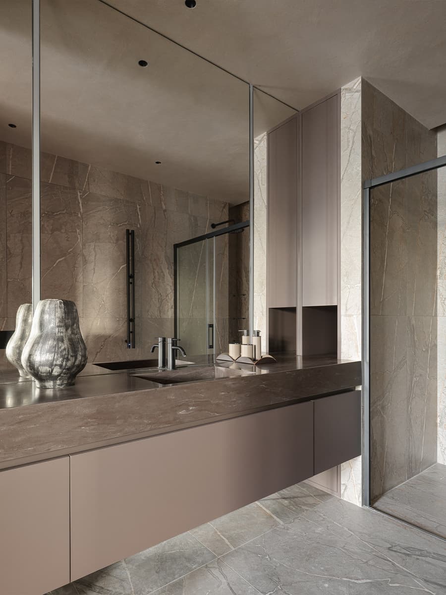 Теплые тона в интерьере бутиковой квартиры — проект архитектурной студии A&ES