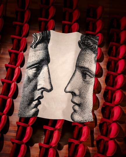 Коллаборация cc-tapis и Fornasetti на Миланской неделе дизайна