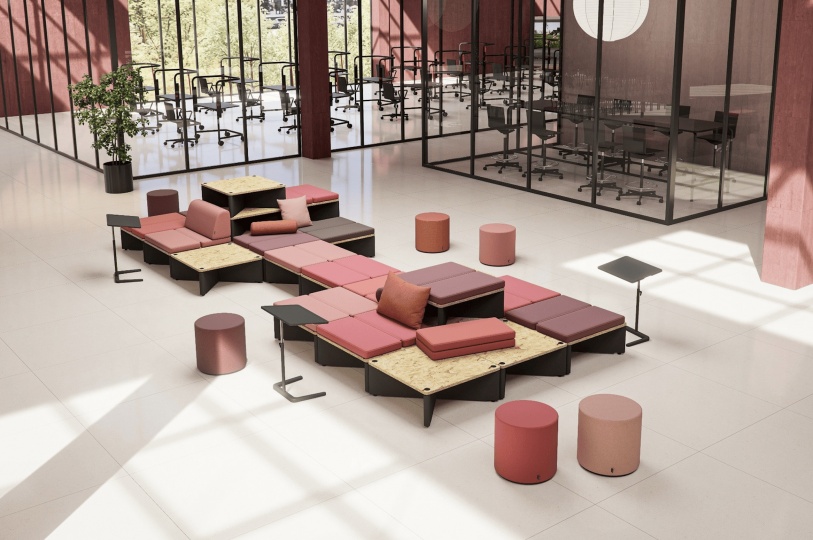 Vitra представила модульную систему по дизайну Стефана Хюрлеманна