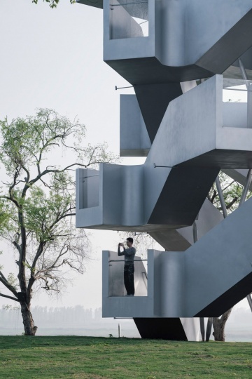 Xiang Architects построили площадку для наблюдения за птицами