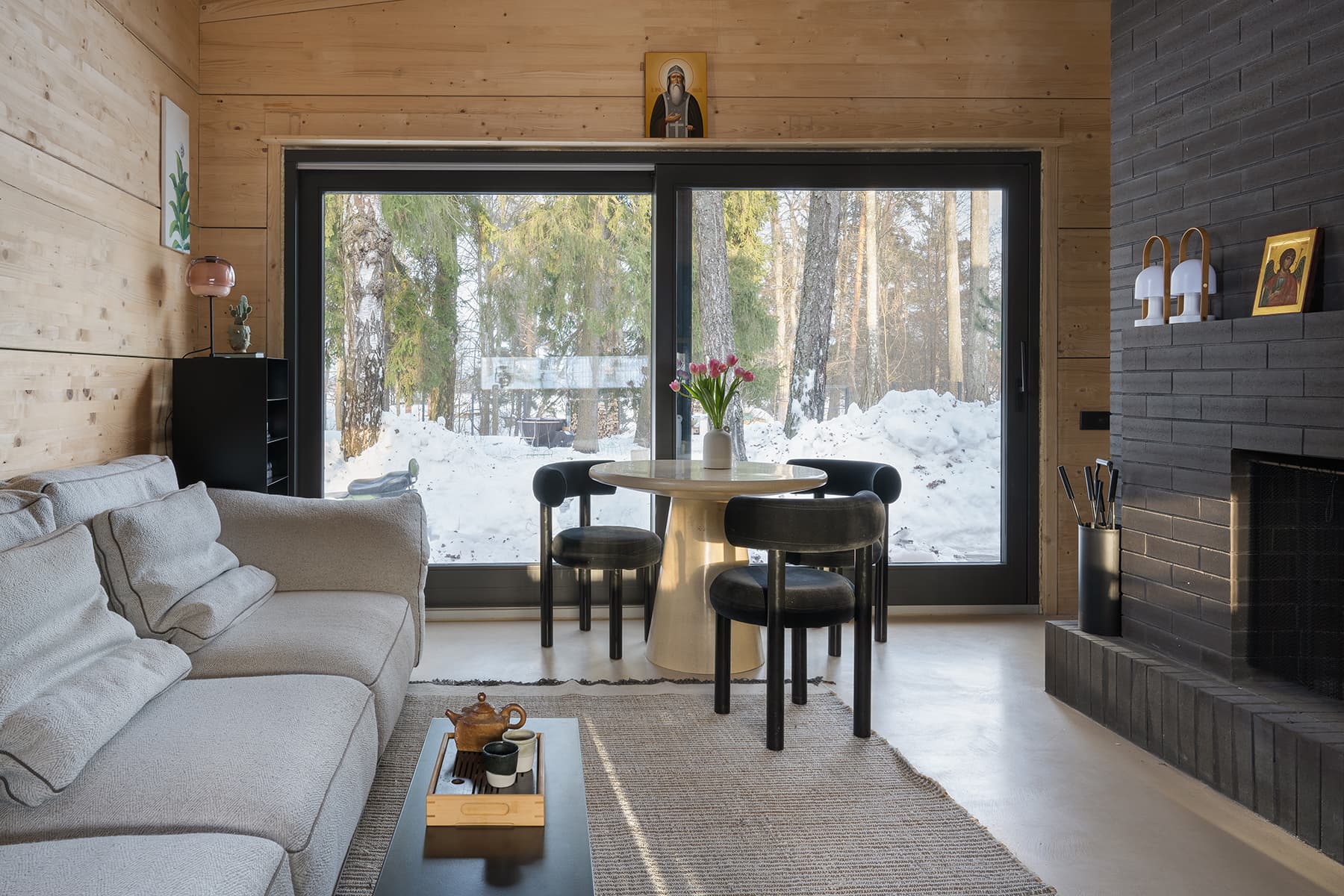 Интерьер загородного дома архитектора — проект ARCHPOINT