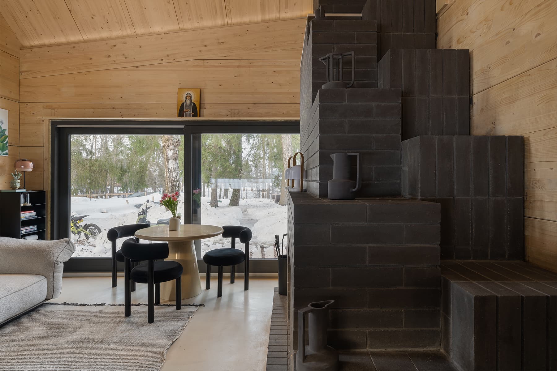 Интерьер загородного дома архитектора — проект ARCHPOINT