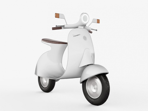 Джулио Якетти переосмыслил классический Vespa