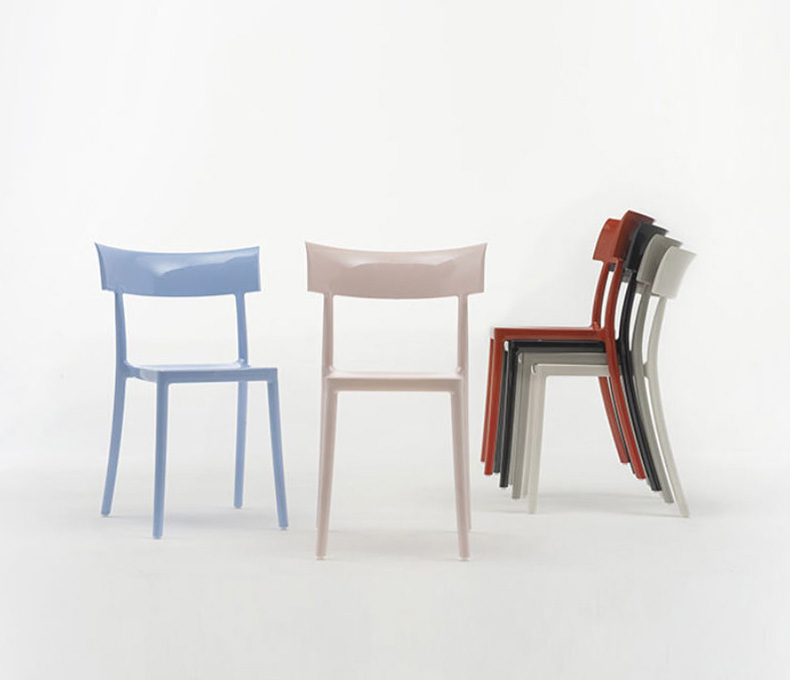 Новая коллекция стульев - все новинки Kartell в Милане