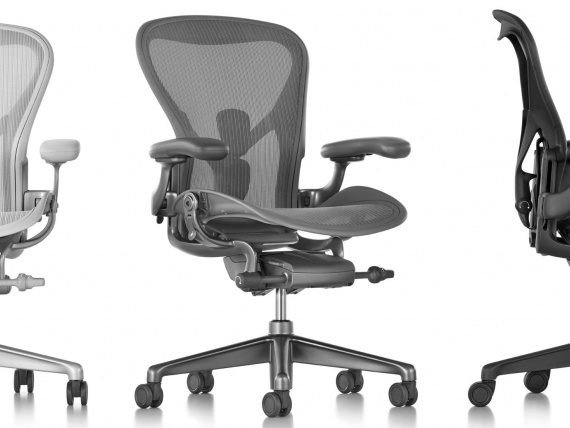 Обновленное кресло Aeron от Herman Miller