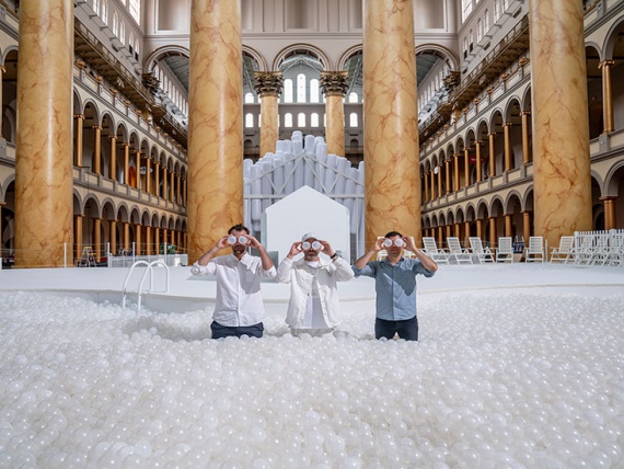 Snarkitecture построили бассейн в музее Вашингтона