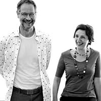 Хефф Брокк и Белен Монео, дизайнеры студии Moneo Brock