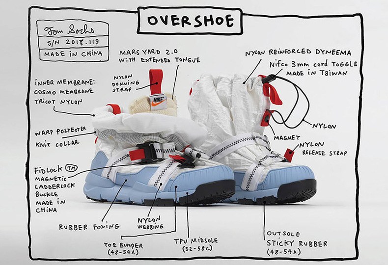 Mars Yard Overshoe