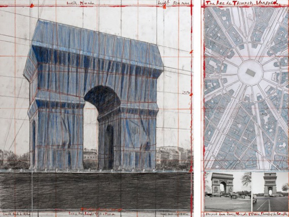 Христо Явашев обернет тканью Триумфальную арку в Париже