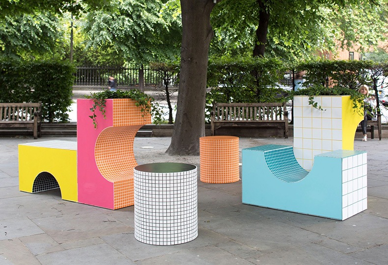 Конкурс City Benches на фестивале архитектуры в Лондоне. City Blocks, Astrian Studio Architects