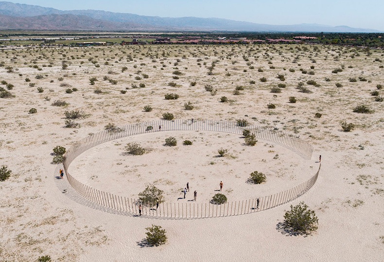 «The Circle of Land and Sky» (2017), Филипп К. Смит III