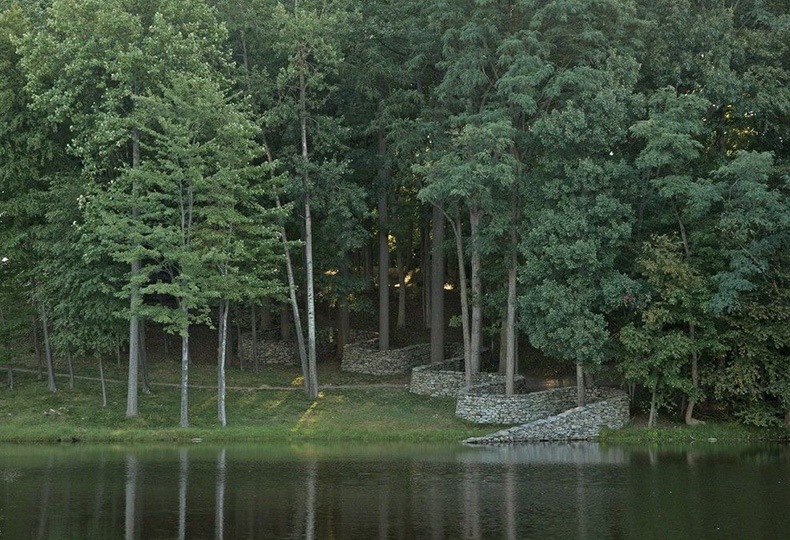 «Storm King Wall» (1997-1998), Энди Голдсворти