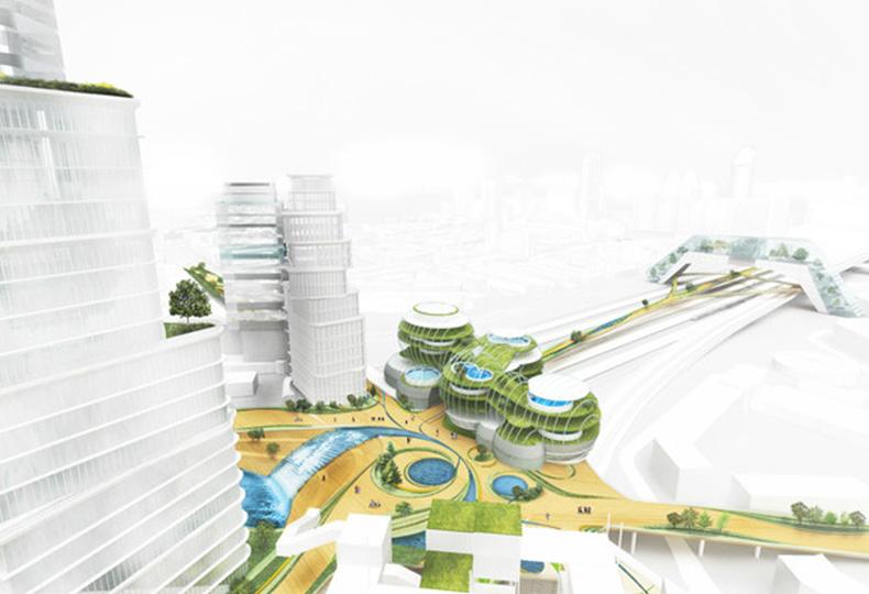 Коммуникационный центр City of the future в Гааге, Нидерланды