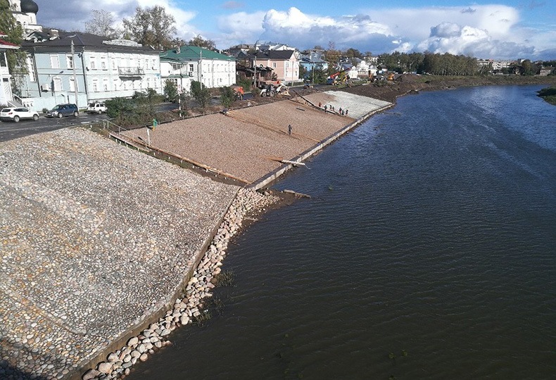 Набережная в Вологде, фото: Аркадий Гершман