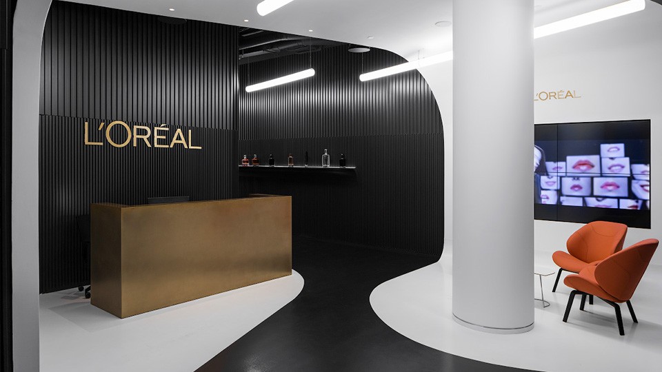 Новый офис компании L’Oréal в Москве – проект IND Architects