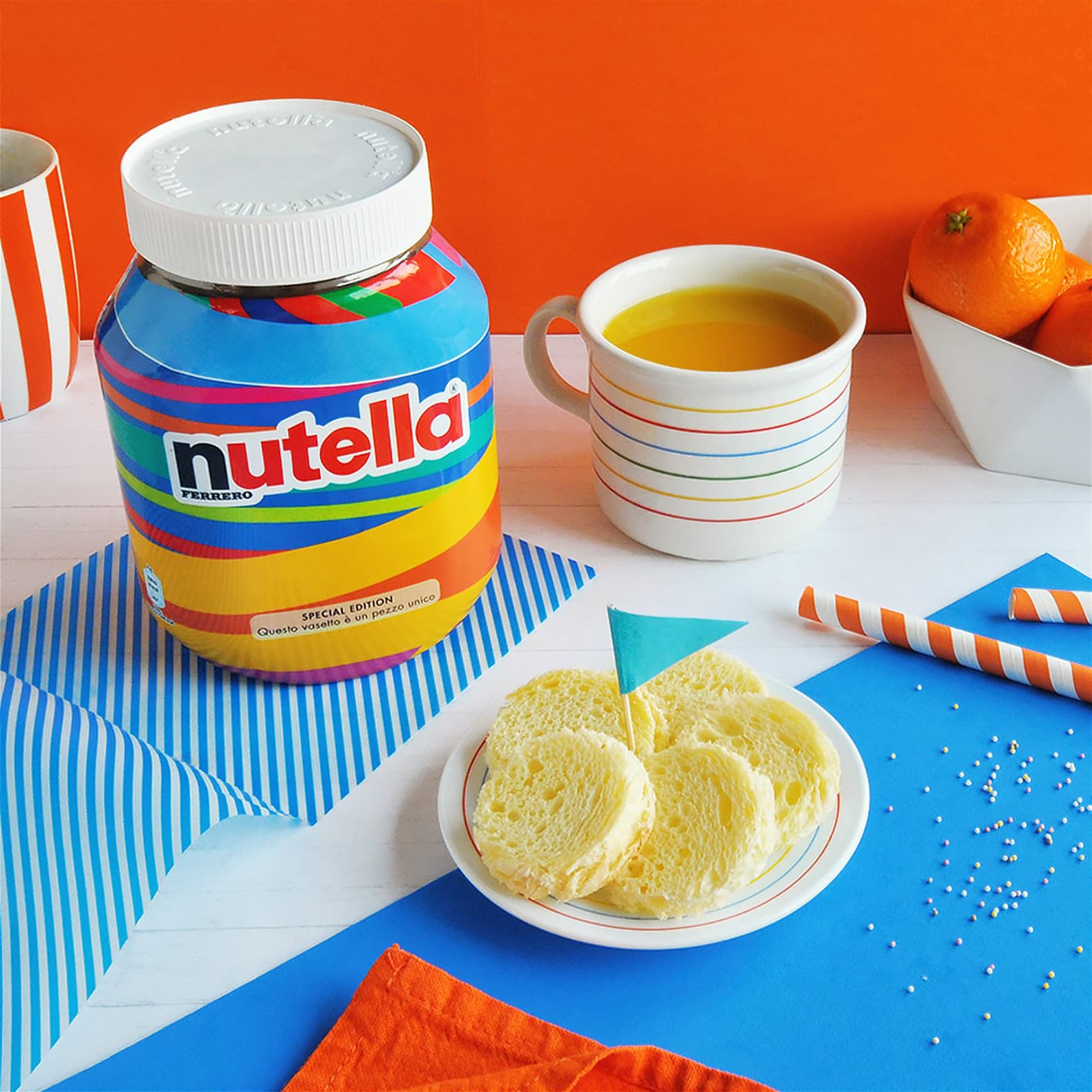 Кадры из рекламной кампании для Nutella Unica. Фото: dezeen.com