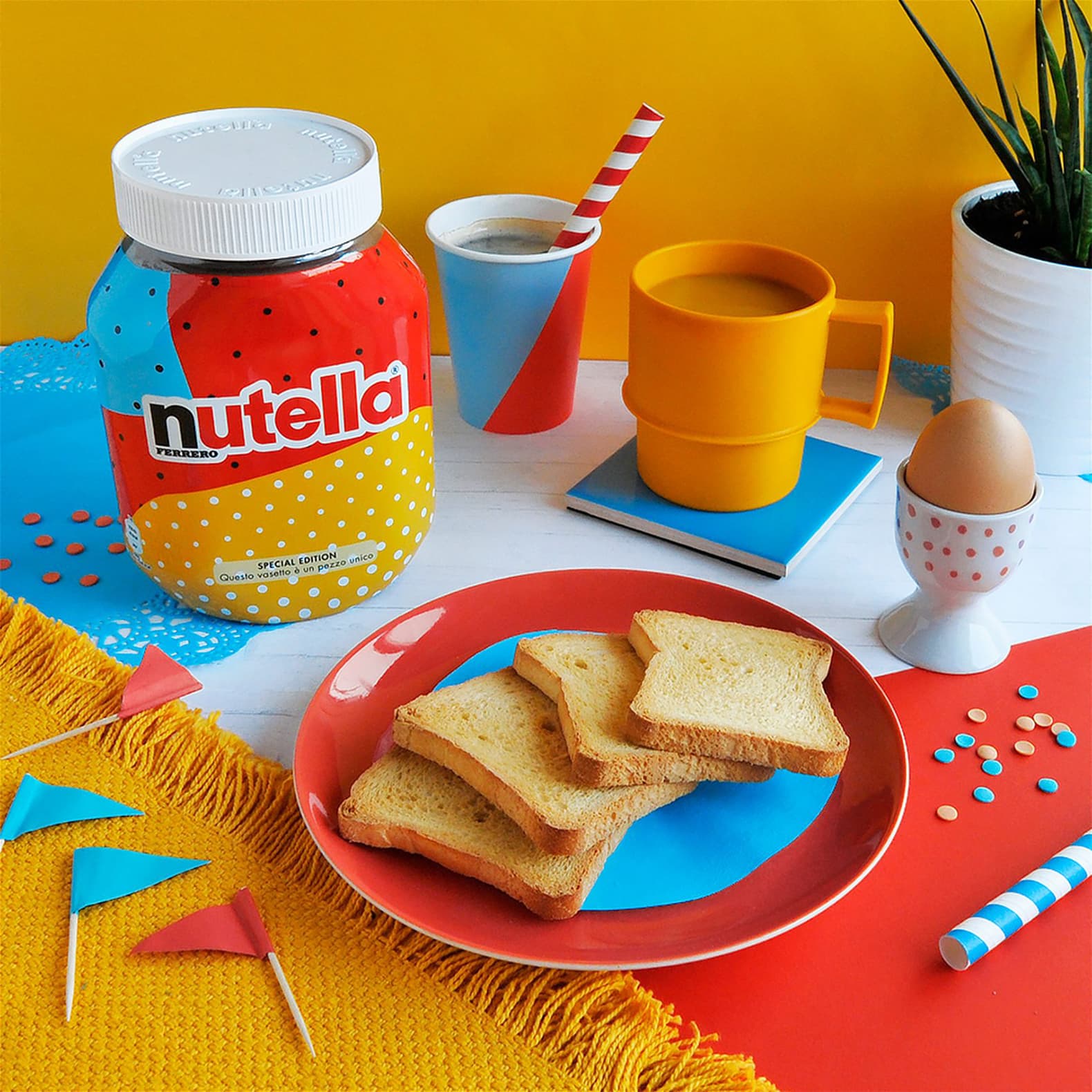 Кадры из рекламной кампании для Nutella Unica. Фото: dezeen.com