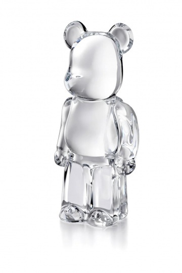 Хрустальный BE@RBRICK — коллаборация Baccarat и Medicom Toy