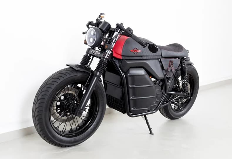 Электромотоцикл «Иж Cafe racer» 2019. Прототип