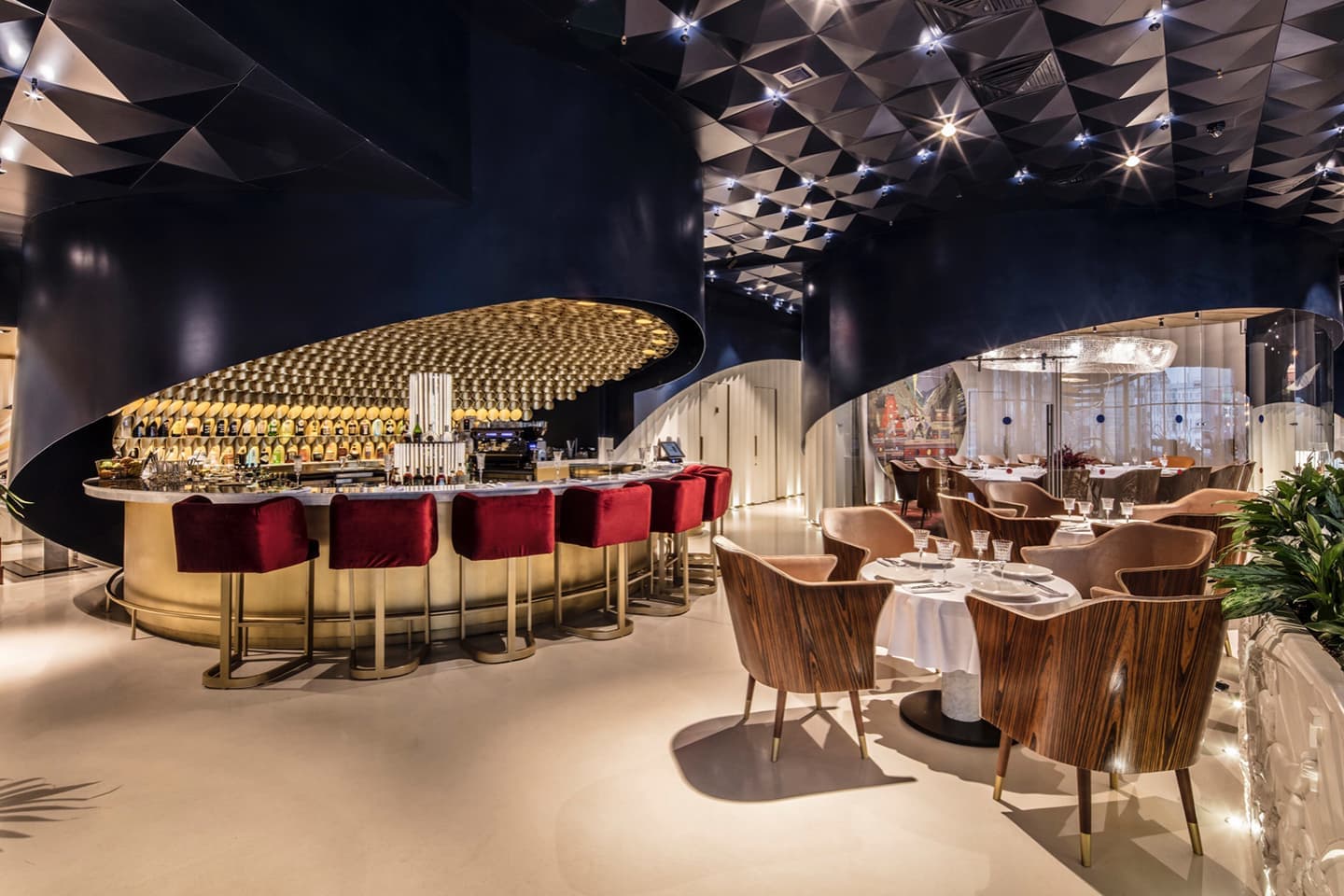 Ресторан «Восход», Зарядье. Проект Sundukovy Sisters. Фото Никита Крючков