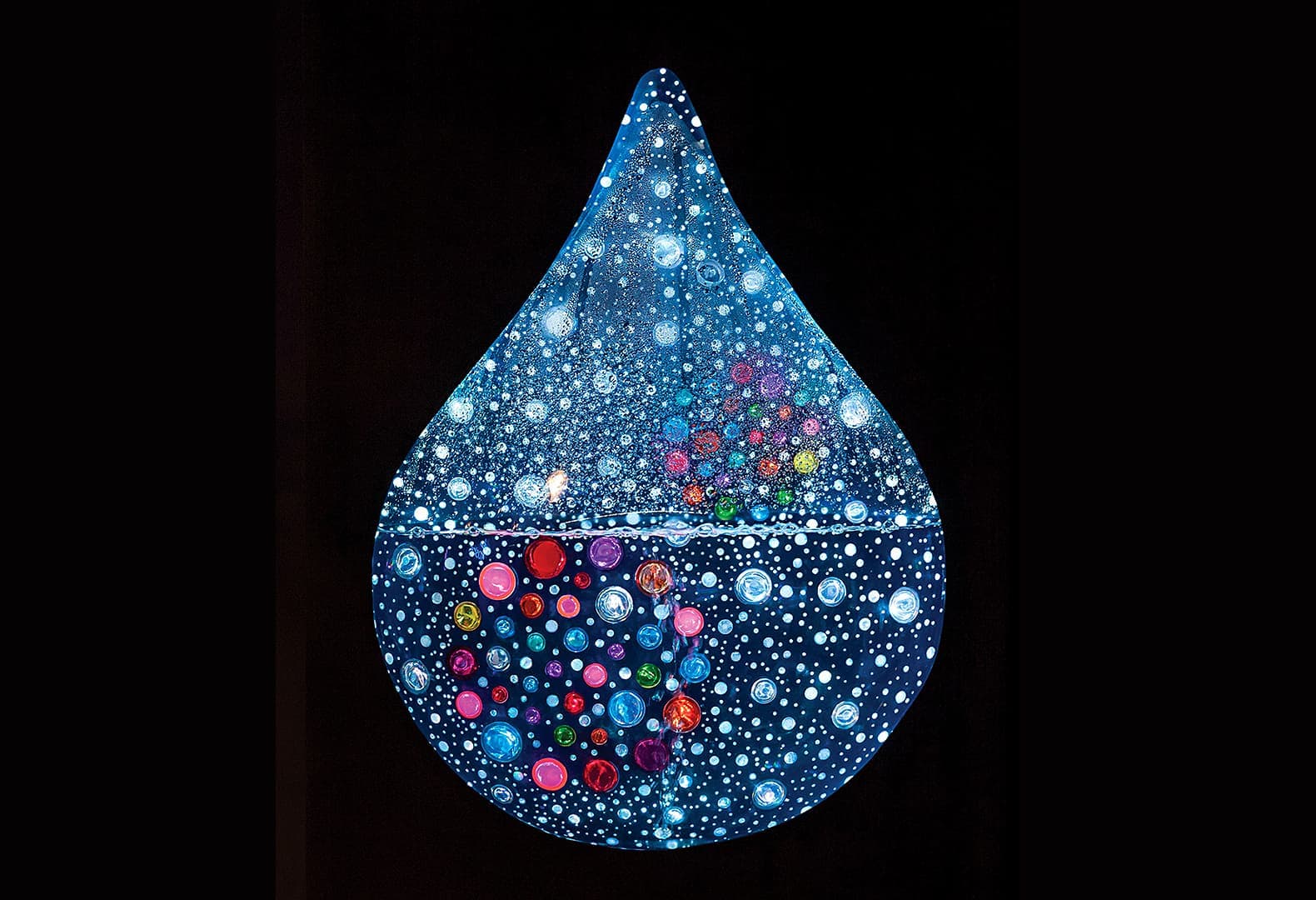 Дьюла Кошице. «Капля воды с кругами» (2007)