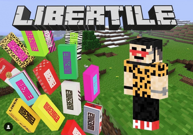 Михаил Цатурян проведет свою выставку LIBERTILE в Minecraft