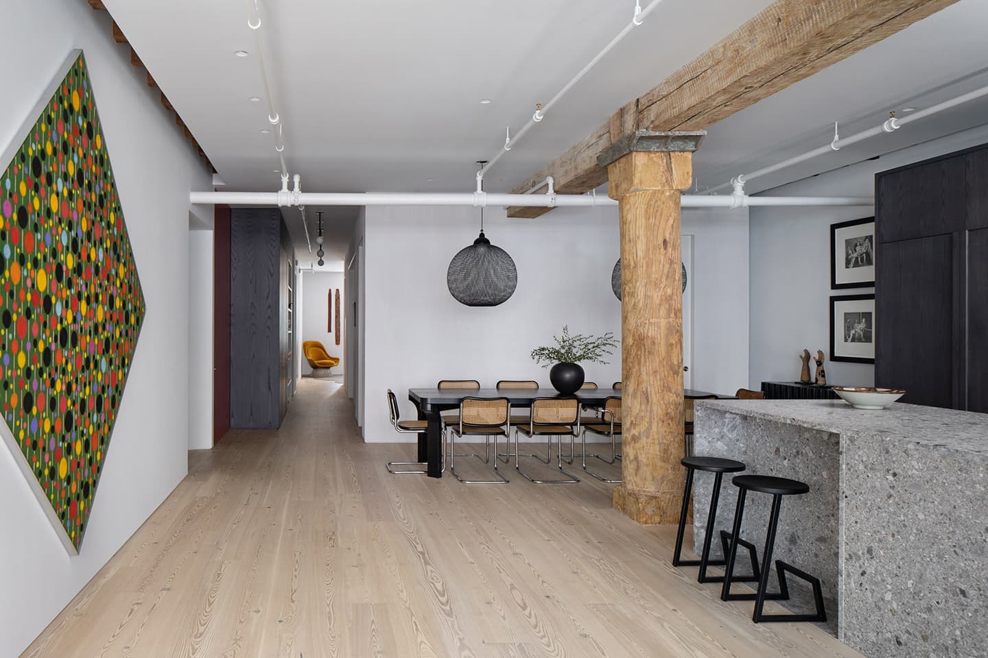 Лофт для коллекционеров в Нью-Йорке – проект Worrel Yeung
