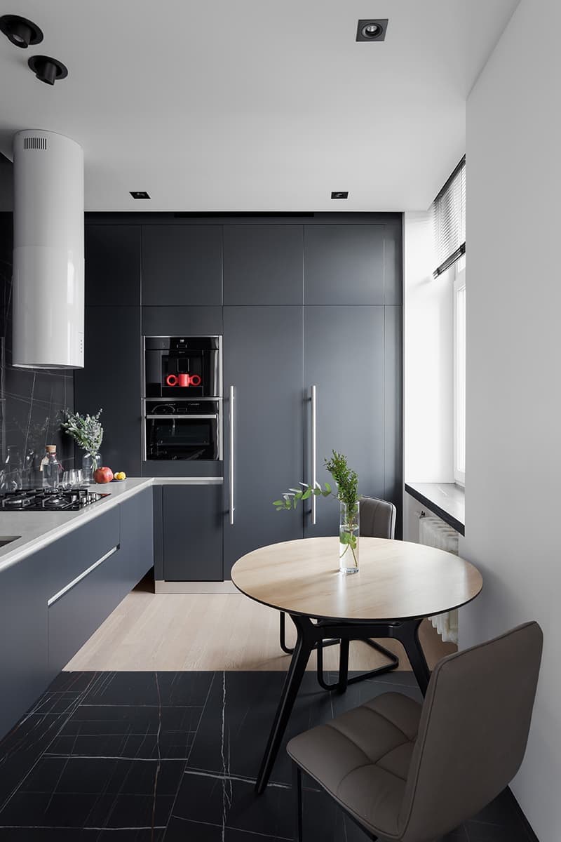 Квартира с круговой планировкой в сталинке — проект LSD bureau