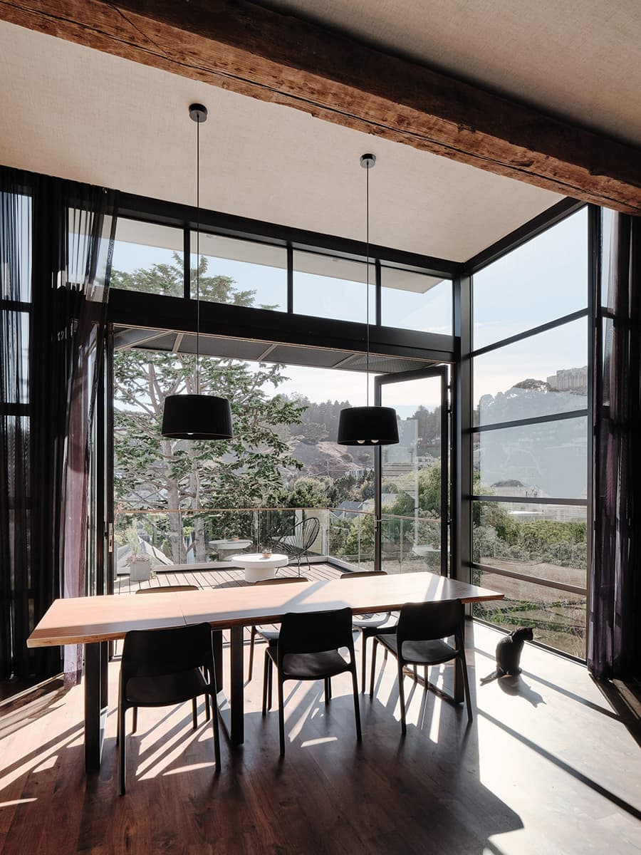 Двуликий особняк в Сан-Франциско: классика и модернизм — проект Siol Studios и Levy Art and Architecture