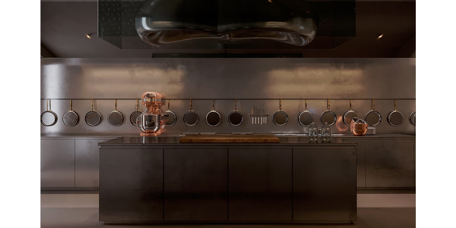 Проект подземного дома Plan B от Sergey Makhno Architects