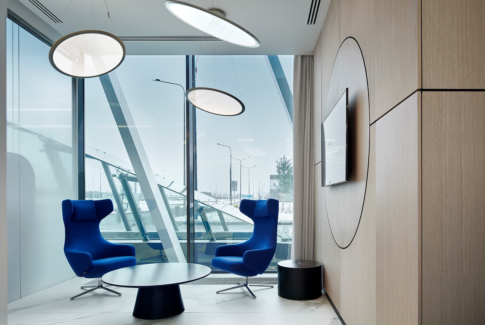 Открытый космос в аэропорту Саратова — проект VOX Architects